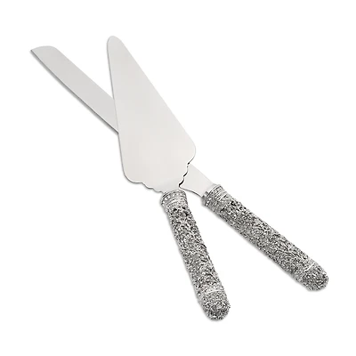 Olivia Riegel Silver Isadora Dessert Serving Set