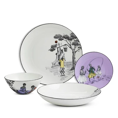 x Sheila Bridges 4 Piece Place Setting