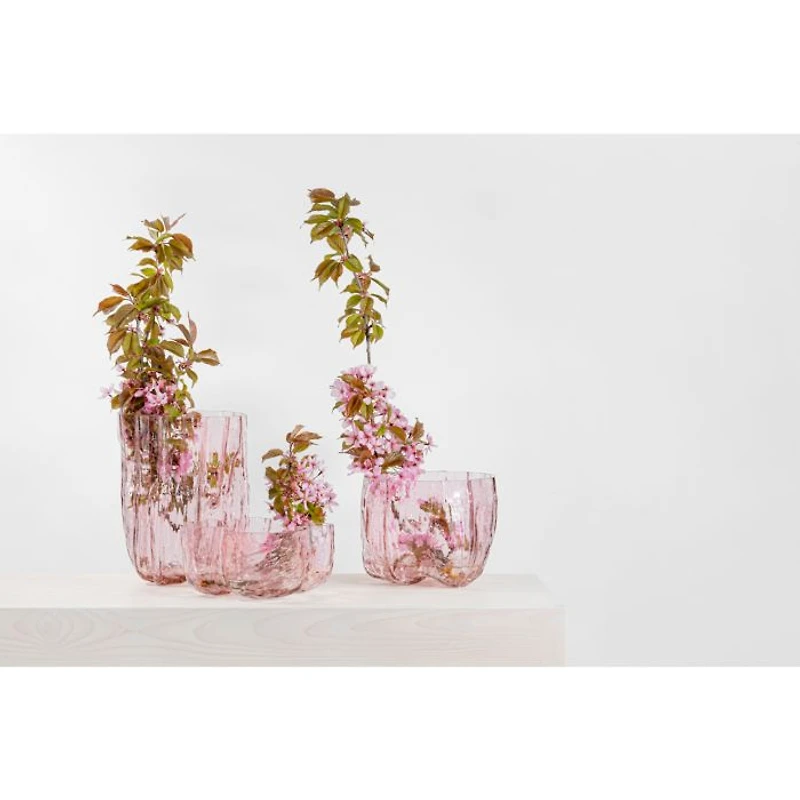 Crackle Tall Vase