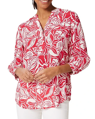 Essie Printed Blouse