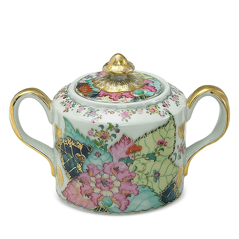 Mottahedeh Tobacco Leaf Covered Sugar