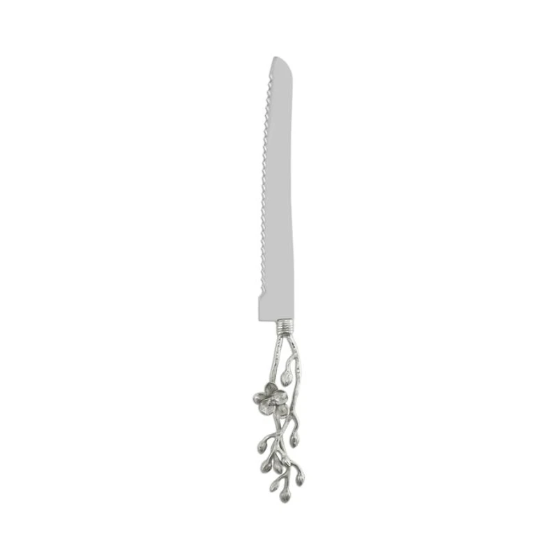 White Orchid Bread Knife