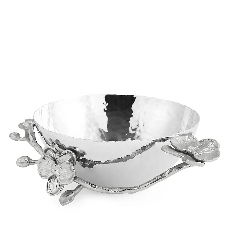 Michael Aram White Orchid Nut Bowl