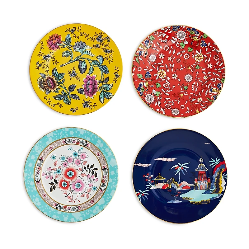 Wedgwood Wonderlust Plates, Set of 4