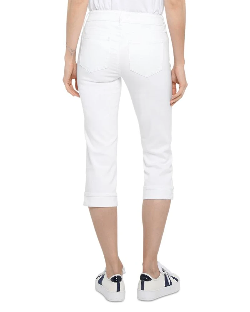 Marilyn High Rise Crop Straight Jeans