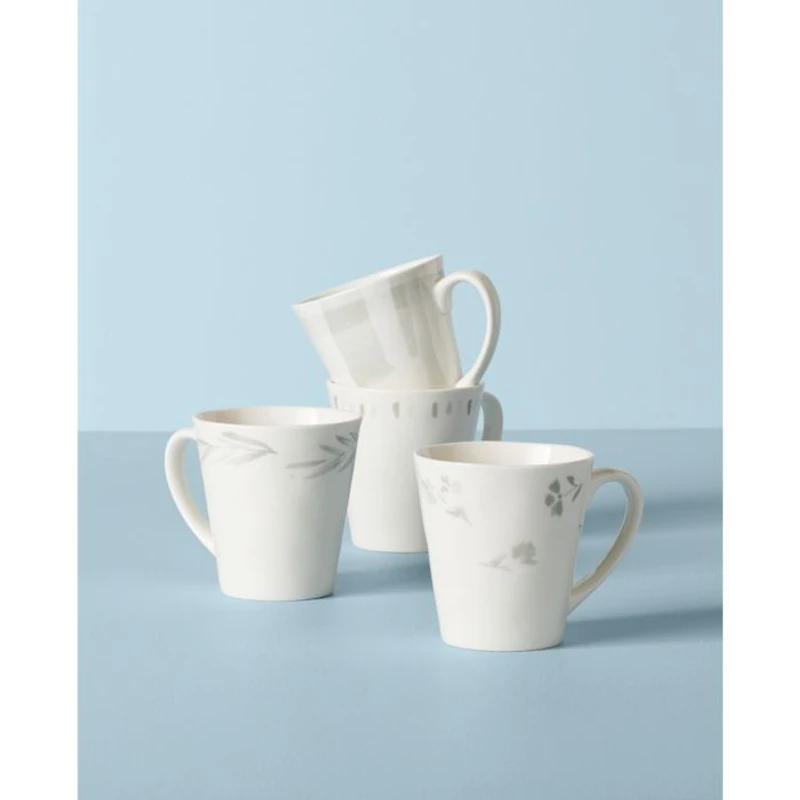 Oyster Bay Mugs, Set of 4
