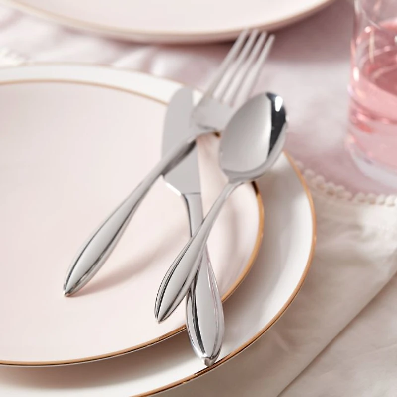 Sculpt 65-Piece Flatware Set