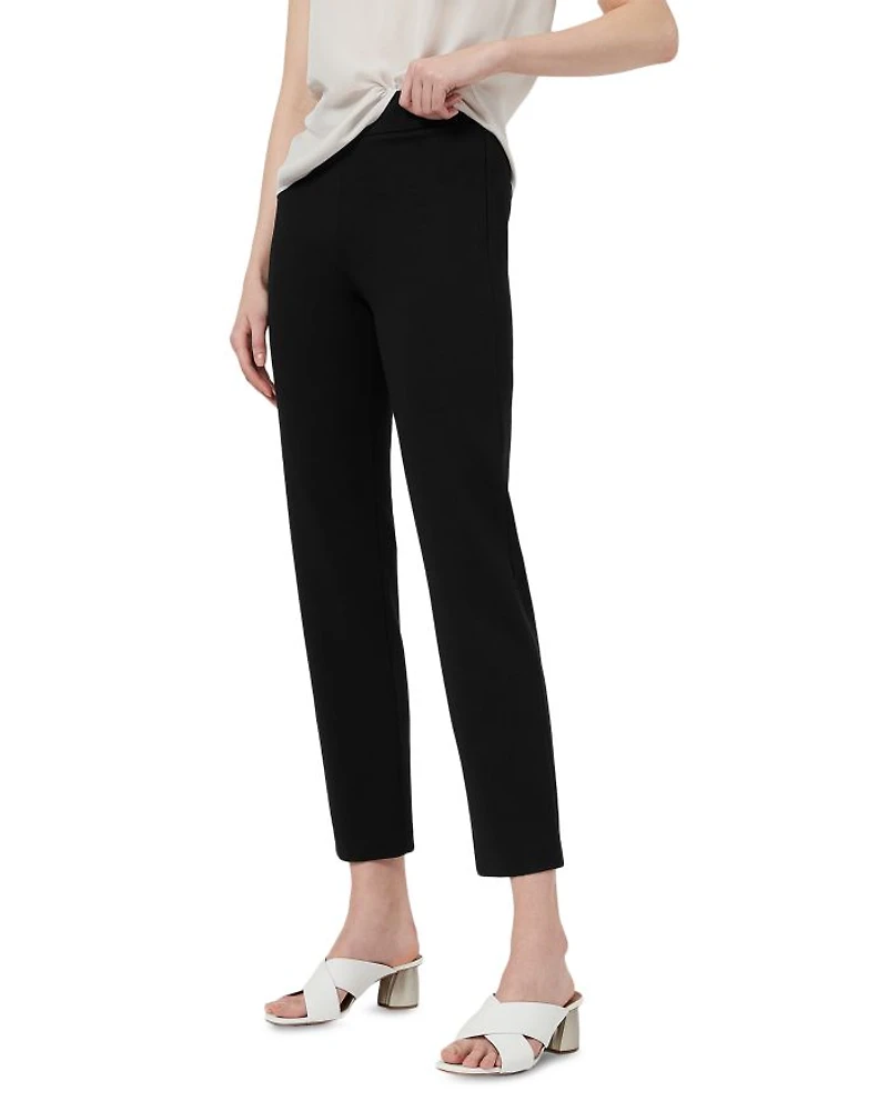 Cropped Slim Leg Pants