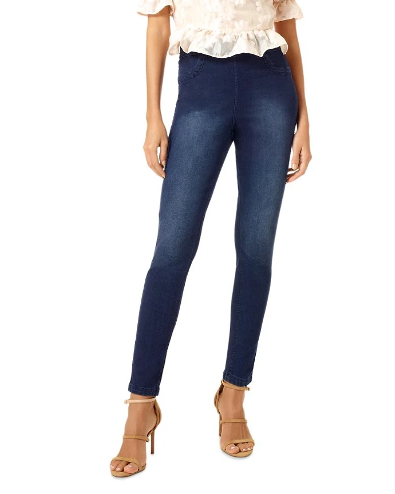 Reversible Denim Leggings