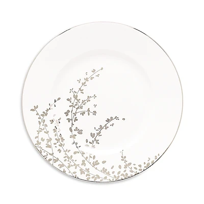 kate spade new york Gardner Street Platinum Dinner Plate