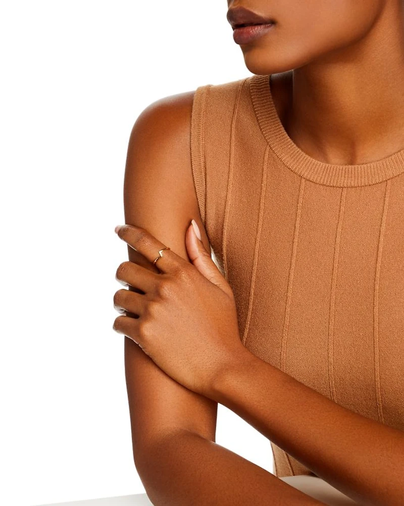 Asymmetric Band Ring in 14K Yellow Gold - Exclusive