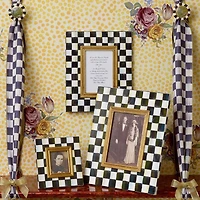 Courtly Check® Enamel Picture Frame, 2.5" x 3"