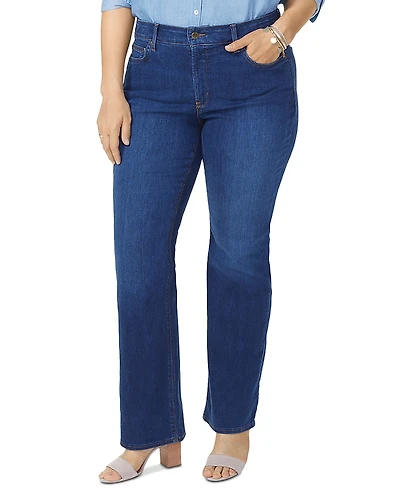 Nydj Plus Barbara High Rise Bootcut Jeans