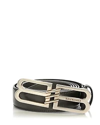 Balenciaga Men's Bb Signature Belt Bb Monogram Coated Canvas
