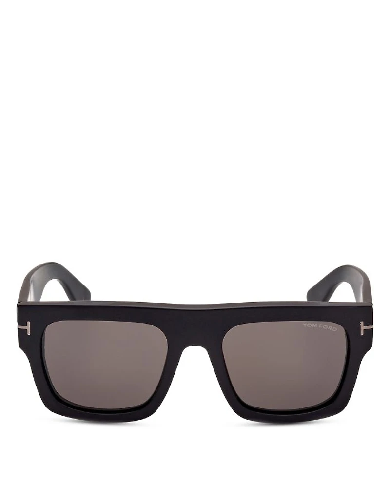 Fausto Geometric Sunglasses, 53mm
