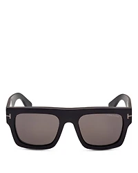 Fausto Geometric Sunglasses, 53mm