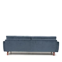 Carmet Velvet Low Profile Sofa