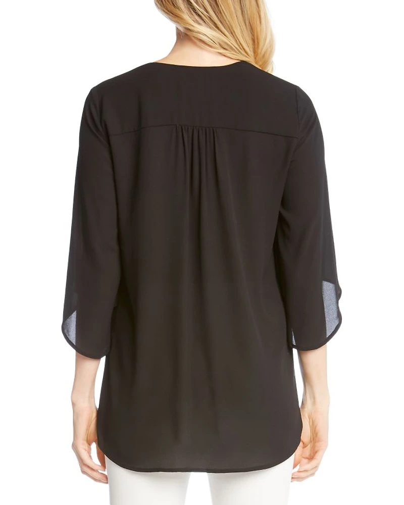 Asymmetric High/Low Top