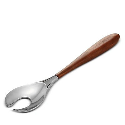 Nambe Curvo Serving Fork