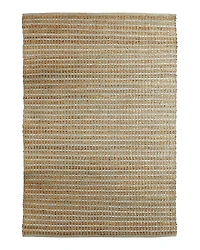 Lr Home Origin Modern Grid Natural Jute Area Rug, 5' x 7'9