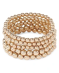 Aqua Beaded Multi Set Bracelet - Exclusive