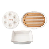 Berry and Thread Seder Plate