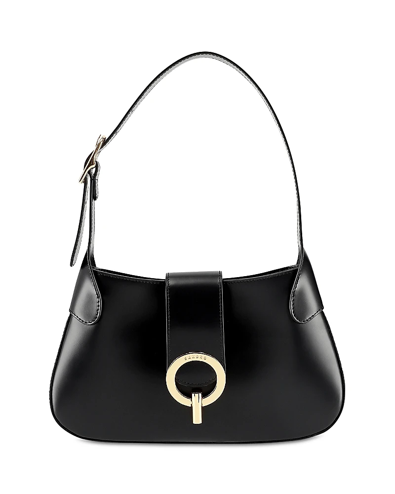Sandro Sweet Janet Leather Shoulder Bag