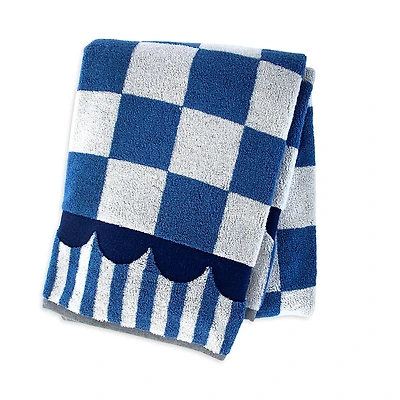 Mackenzie-Childs Royal Check Bath Towel
