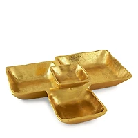 Tizo Gold Tone 4 Bowl Centerpiece