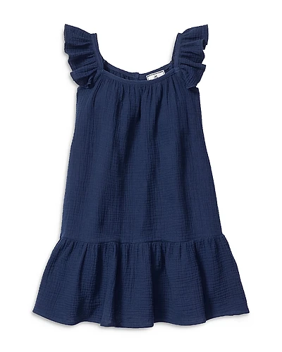 Petite Plume Girls' Celeste Cotton Nightdress - Baby, Little Kid