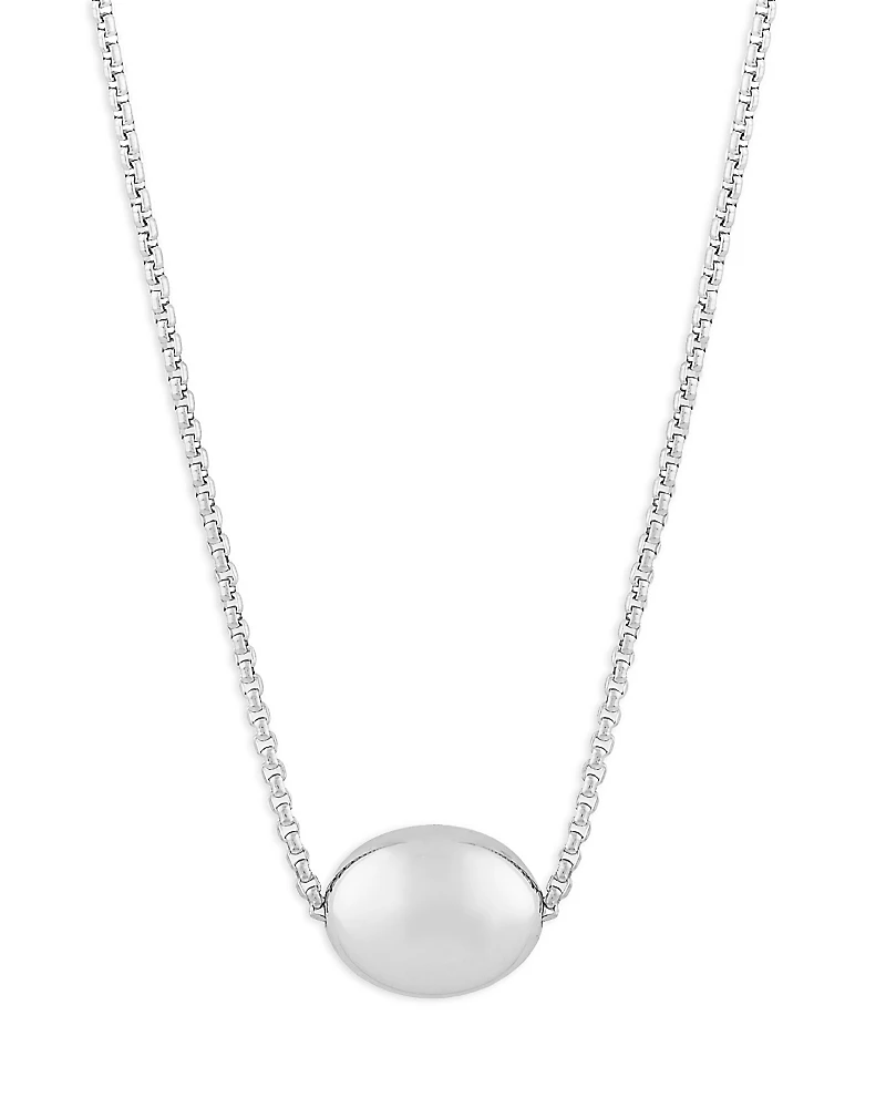 Bloomingdale's Fine Collection Polished Bean Pendant Necklace