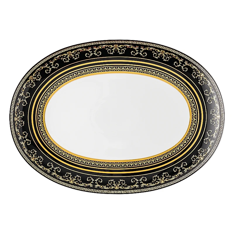 Versace Virtus Gala Black Platter