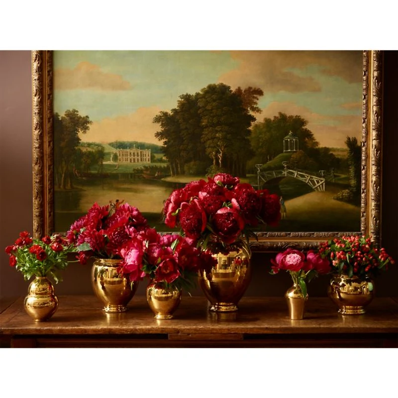 Siena Small Vase, Gold