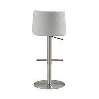 Reagan Performance Faux Leather Adjustable Stool