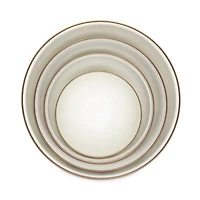 Sterling Check Large Enamel Everyday Bowl