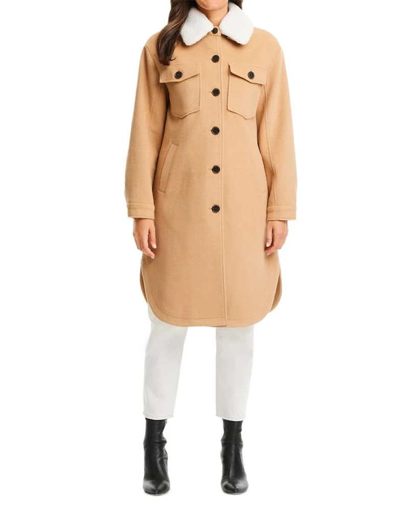 Sherpa Trim Coat