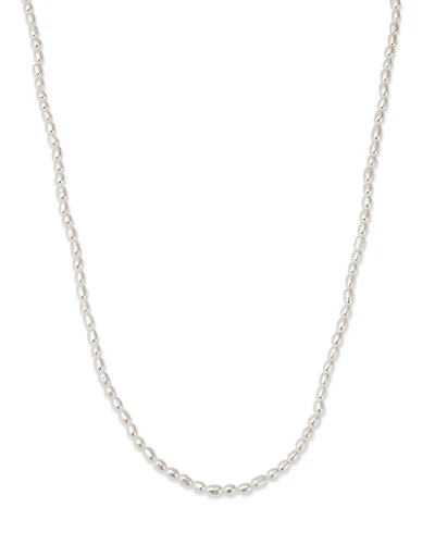 Zoe Chicco 14K Yellow Gold White Pearl Cultured Pearl Beaded Necklace, 14-16