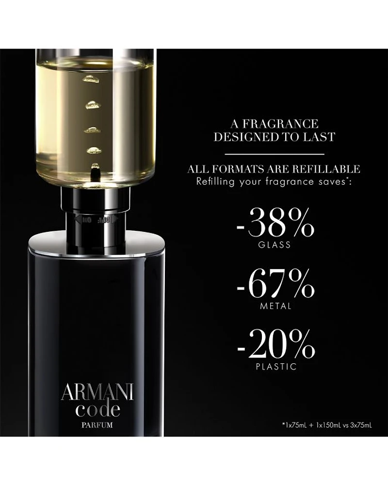 Armani Code Parfum 2.5 oz.