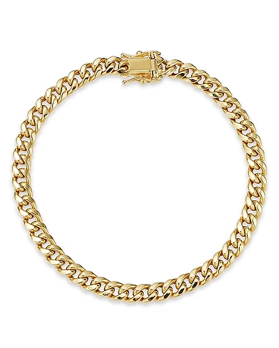 Bloomingdale's Fine Collection Men's Miami Cuban Link Chain Bracelet
