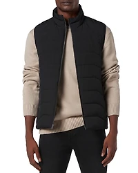 Andrew Marc Garrick Stretch Water Resistant Quilted Puffer Vest