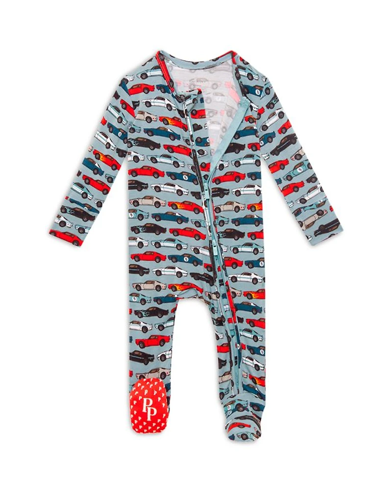 Boys' Miles Printed Footed Coverall - Baby