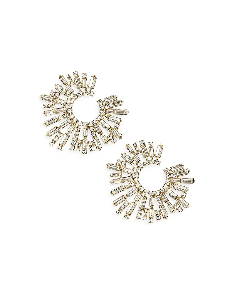 Ettika Open Circle Stardust Earrings