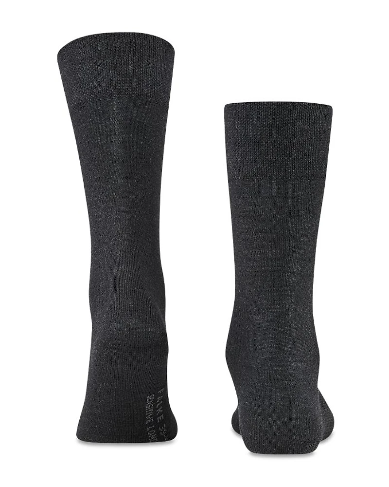Sensitive London Cotton Blend Solid Socks