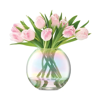 Lsa Mother of Pearl Look Vase