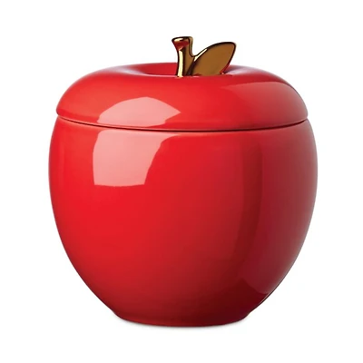 Knock On Wood Apple Cookie Jar