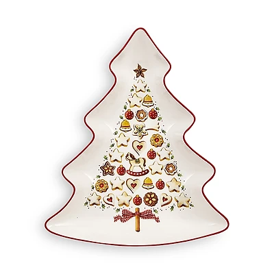 Villeroy & Boch Winter Bakery Delight Large Tree-Shaped Bowl