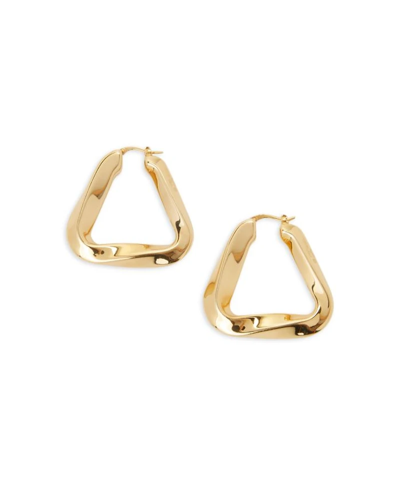 Triangle Hoop Earrings