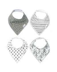 Bandana Bib Set, 4 Pk