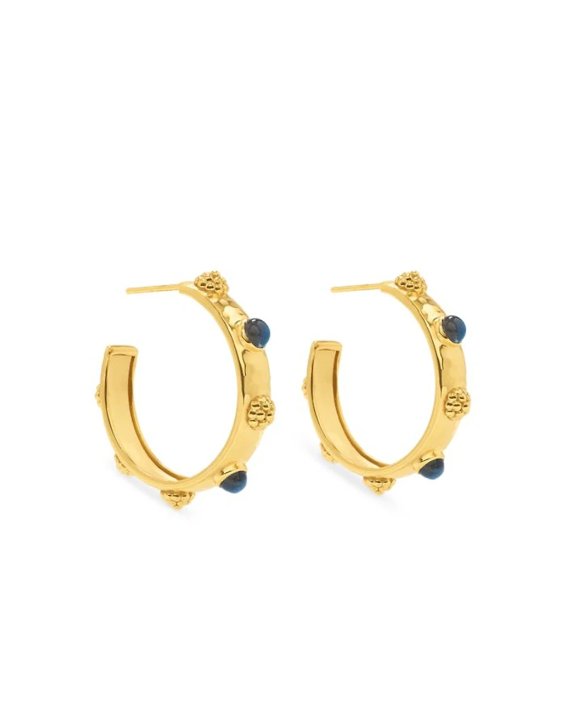 Cleopatra Hoop Earrings