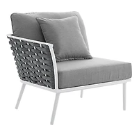 Modway Stance Outdoor Patio Aluminum Left-Facing Armchair